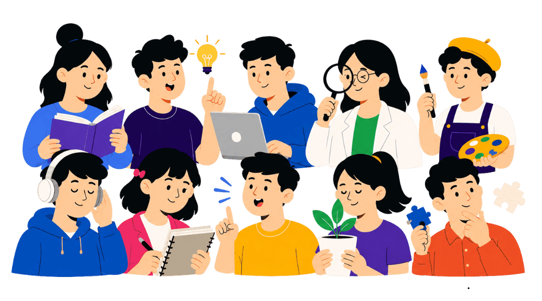 Ilustrasi Semua Murid Semua Guru